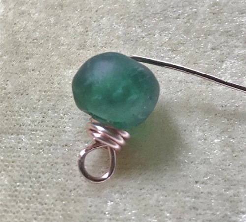 Nancy Chase's Spiral Times Bracelet - , Contemporary Wire Jewelry, Spirals, Wire Spiral, Spiral Wire Wrap, make a wire wrapped loop